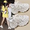 Dicke Sohle Daddy Dicke Sohle Muffin Frühling 2026 Sneaker Vielseitig Leicht Höhe Erhöhend Klein Lässig