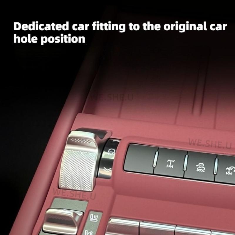 For Great Wall TANK 300 Tank 300 Hybrid 2025 2026 Car Center Control Gear Panel Silicone Pad Interior Accessories