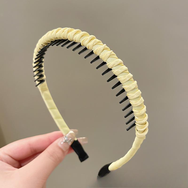 Children's Hair Band with Teeth Anti-slip Hair ClipGirls' Hair Break-up Magic Headband Girls' Hair Clip Headwear
