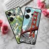 For Xiaomi Poco F6 5G/Redmi Turbo 3 5G Case Pattern Printing Soft TPU Cell Phone Cover