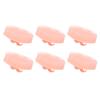 10pcs Resin Scalp Massager Scrubber Men Women Wet Dry Dandruff Removal Shampoo Brush for Hair Care