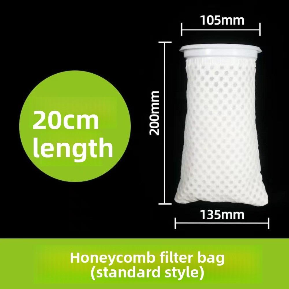 

Reusable Aquarium Filter Bag with Frame Anti-overflow Fish Tank Filter Cotton Thickening Dry and Wet Separation