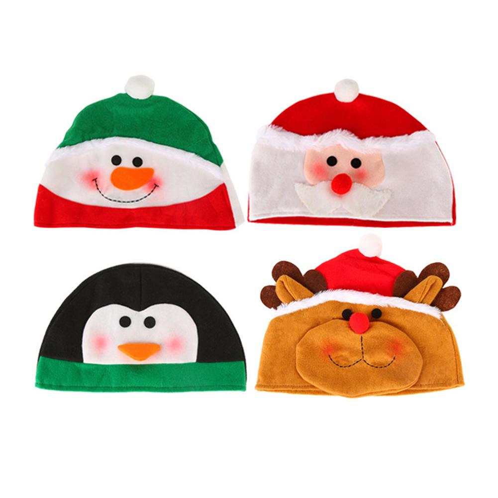Christmas Hat Cartoon Fancy Cute Costume Accessories