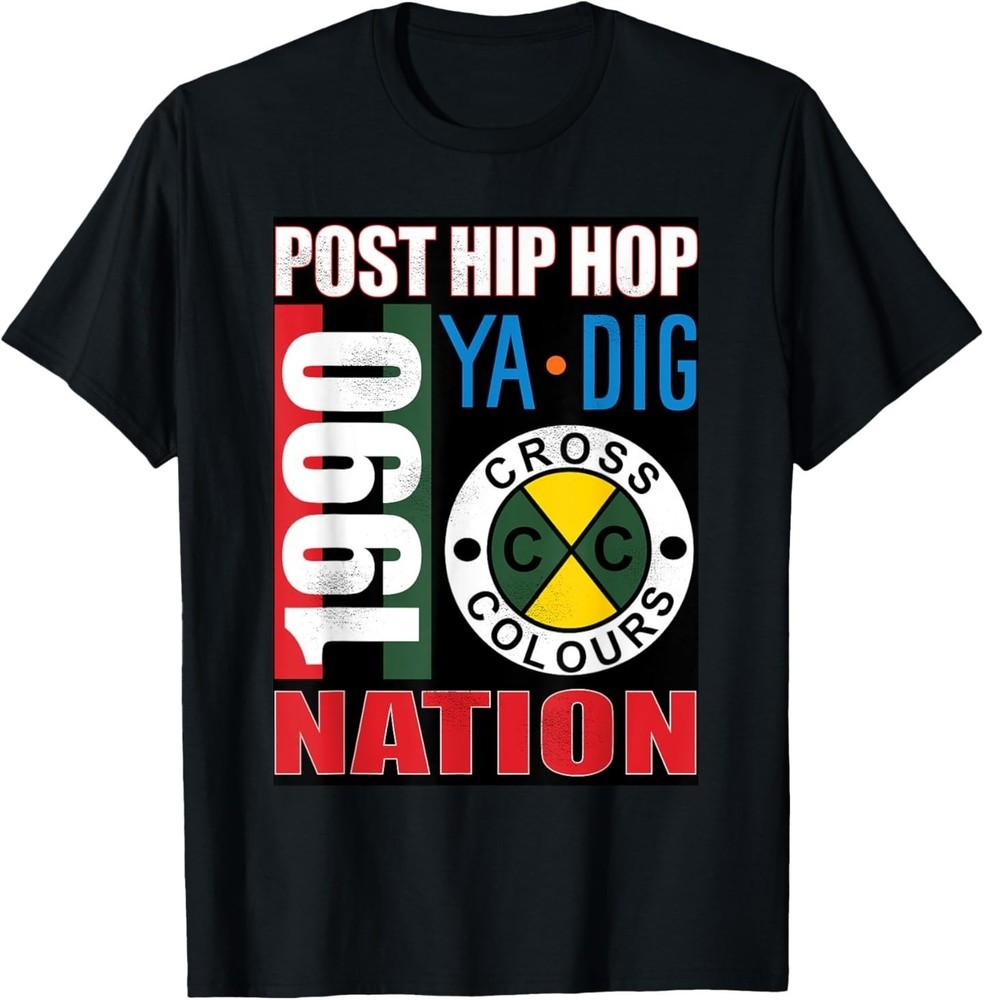 

Post Hip Hop Nation Retro Graphic 1990#039s Urban Vintage TShirt Unisex T-Shirt XXXXL