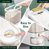5kg/10kg Rice Dispenser - Large Pantry Storage Container with Measuring Cup & Time Markings2025new