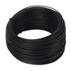 0.75mm 50m Tie Wire Roll Galvanized Iron PVC Coated Wire for Binding Reinforcing Bar and Fiber Optic Cables Black