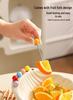 Ceramic Fruit Bowl & Stainless Steel Fruit Fork Set