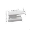 Fishing Pole Rack Organizer for Wall Mounting in Garage