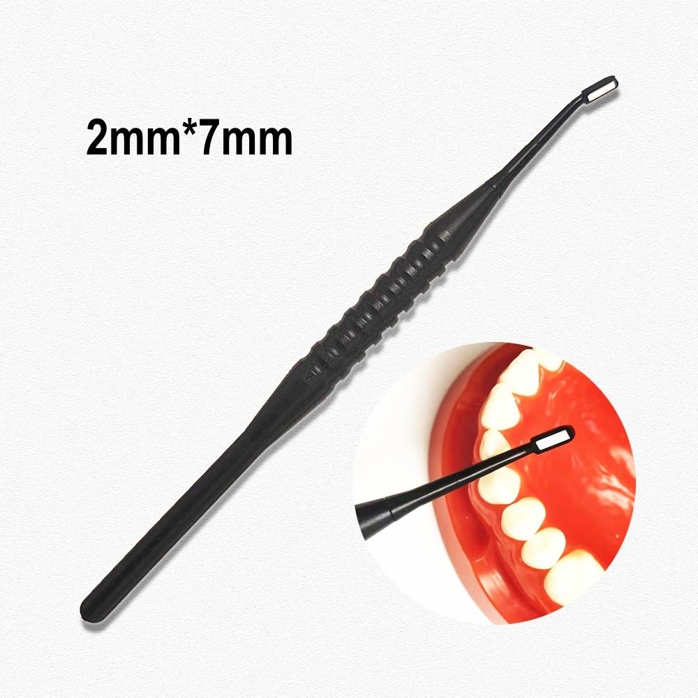 Dental Micro Mundspiegel Reflektor mit abnehmbarem Griff Desinfizierbar Autoklavierbar Odontoskop Multifunktions-Überprüfungswerkzeuge