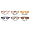Polygon Sunglasses Women Luxury Brand Cat Eye Glasses Men Designer Gradient Shades for Women UV400 Lentes De Sol Mujer