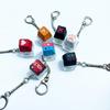 Tastaturtaste Spielzeug Party Stressabbau DIY Fidget Knopf Tastenkappe Fidget Schlüsselanhänger Tastatur Schlüsselanhänger Spielzeug Finger Tastatur