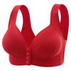 Plus-size Button-up Nursing Bra for Mums: Back-revealing, Lift-and-gather Design with Side-smoothing To Minimise Side Bulges, Wire-free