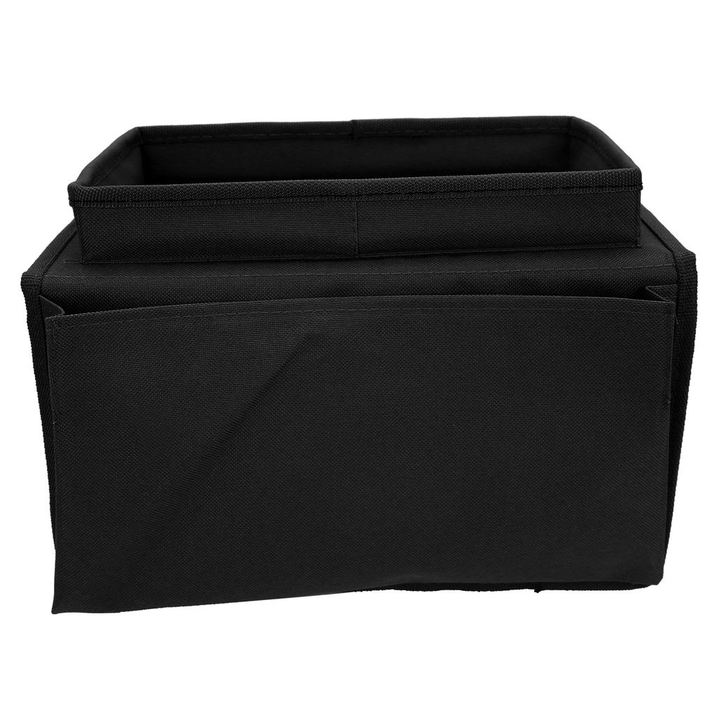 4 Pockets Sofa Armrest TV Remote Control Organizer Armchair Couch Bag with Cup Holder Tray