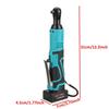 42V 3/8"" 110-240V 80N.m Power Tool Electric Ratchet Wrench with 2 Lithium-Ion Battery Charger Kit Rechargeable Cordless Electric Wrench