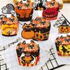 Halloween Cake Wraps & Toppers: Party Supplies & Decorations Set