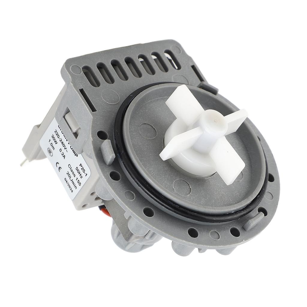Washer Drain Pump 30W 20L Per Minute High Efficiency Washing Machine Drainage Pump AC220?240V