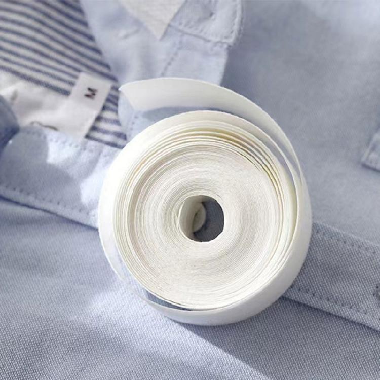 2 Rolls Self-Adhesive Collar Protector Hat Shirt Neck Liner Invisible Protector
