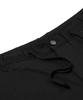 Bieseulaebis Wide Leg Drawstring Cotton Pants Black