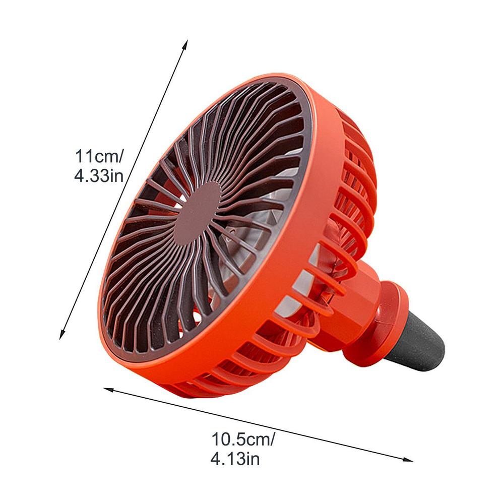 Ventilator cu clemă de ventilație pentru mașină Ventilator de aer de răcire al vehiculului Ventilator de circulație a aerului cu 3 viteze Ventilator cu clemă de răcire pentru mașină Ventilator de vehicul rotativ la 360 de grade