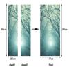 Landscape Door Stickers 3D Removable Self Adhesive Sticker Natural Scenery Wallpaper PVC Art Murals for Doors Modern Home Decor