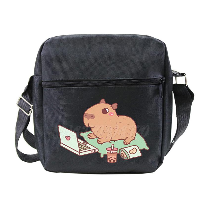 Fashion Versatile Children'S Portable Shoulder Bag Printed Trend Multifunctional Oblique Span Bag