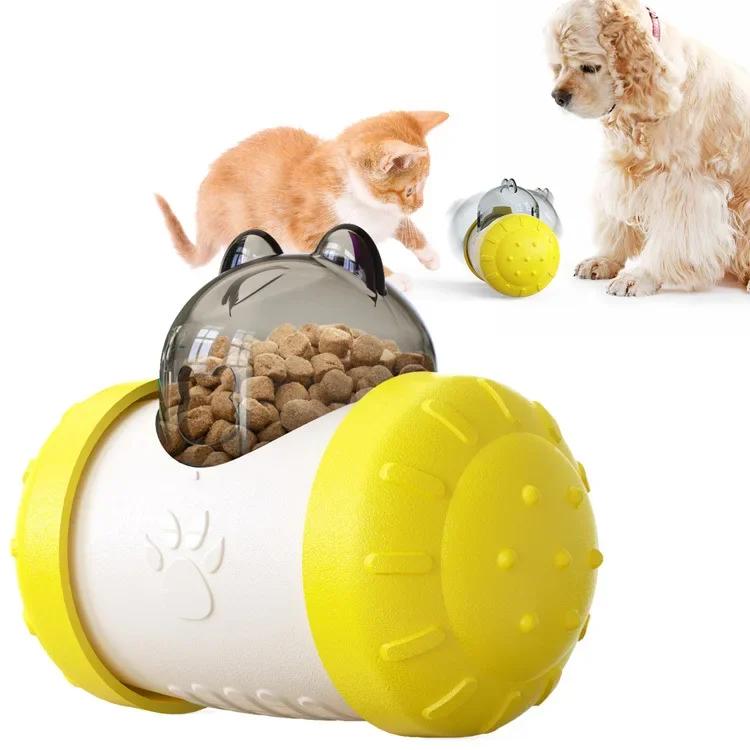 Tumbler Dog Toy Super Ball Self-hi Puzzle Dog Slow Food Rotating Food Leak Pet Toys