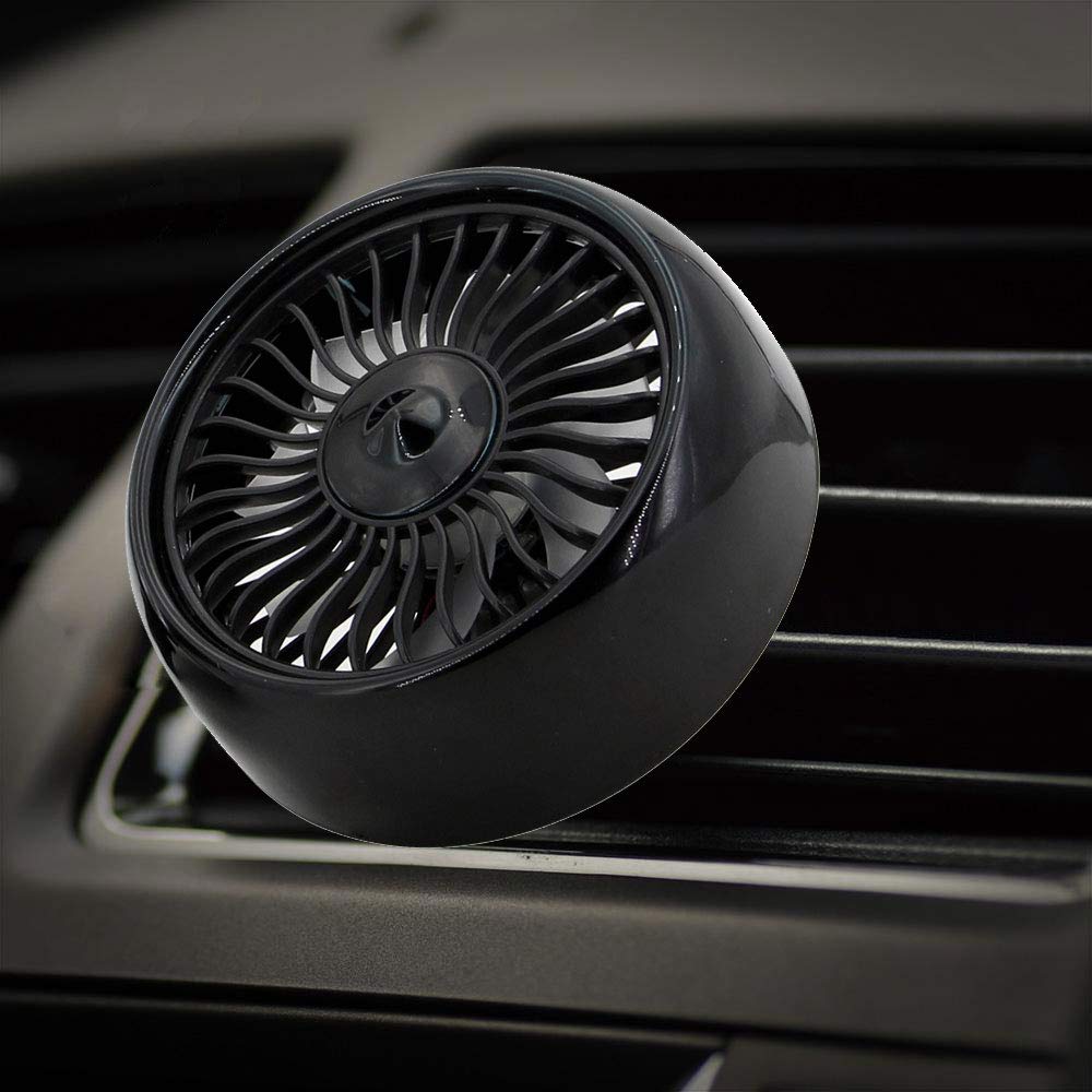 

Vision-Life Air Conditioner Mounted Car Fan, 3 Levels of Air Flow Adjustment, Angle Adjustment,