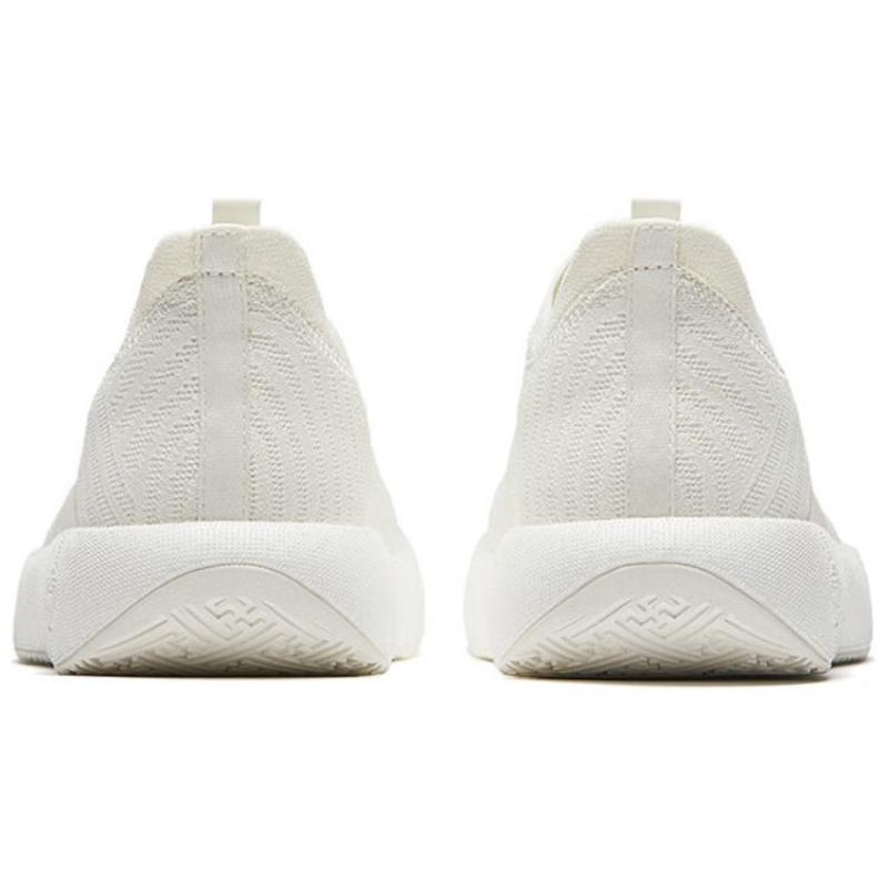 Anta Durable Breathable Low-Top Casual Shoes Women's White Sneakers 922427705S-2