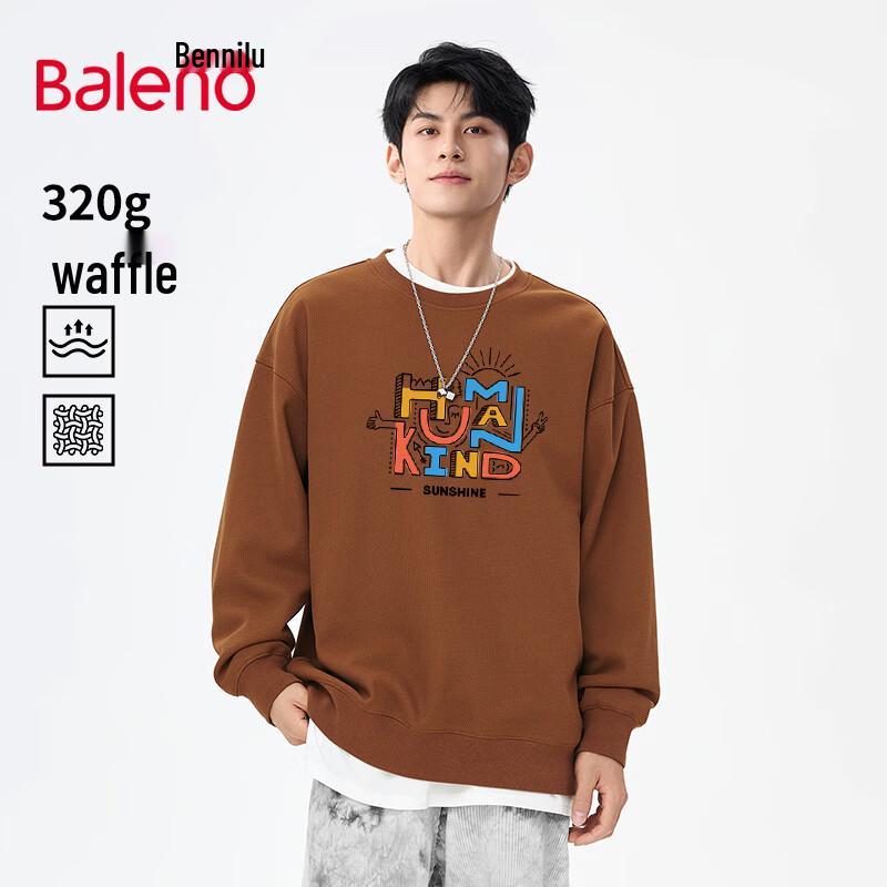Baleno Men s Waffle Knit Sweatshirt 5XL