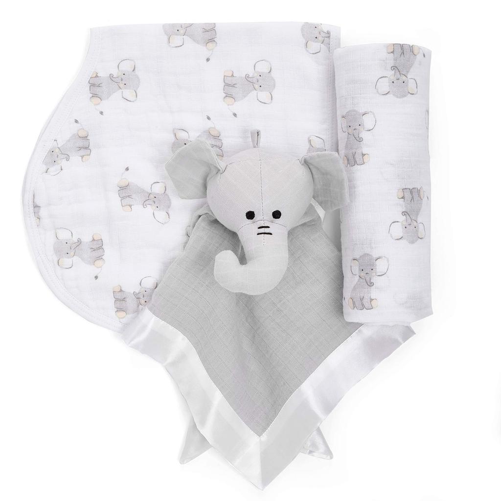 Aden Anais Essentials and Anai Aden Anais Essentials and Anai Japanese Gift Set Safari Babes S966 0 Months + (aiden Essentials) + (aiden Essentials)