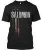 Salomon Family American Flag Tee TTshirt Made In the USA Size S To 5XL