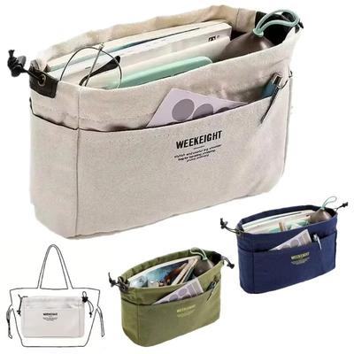 Leichte Reise-Aufbewahrungstasche mit Innenfach Reise-Organizer-Tasche Neue Kordelzug-Canvas-Tasche