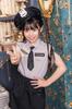 Clearstone Cosplay Halloween Gray Police Skirt for Kids Girls 120cm Gray