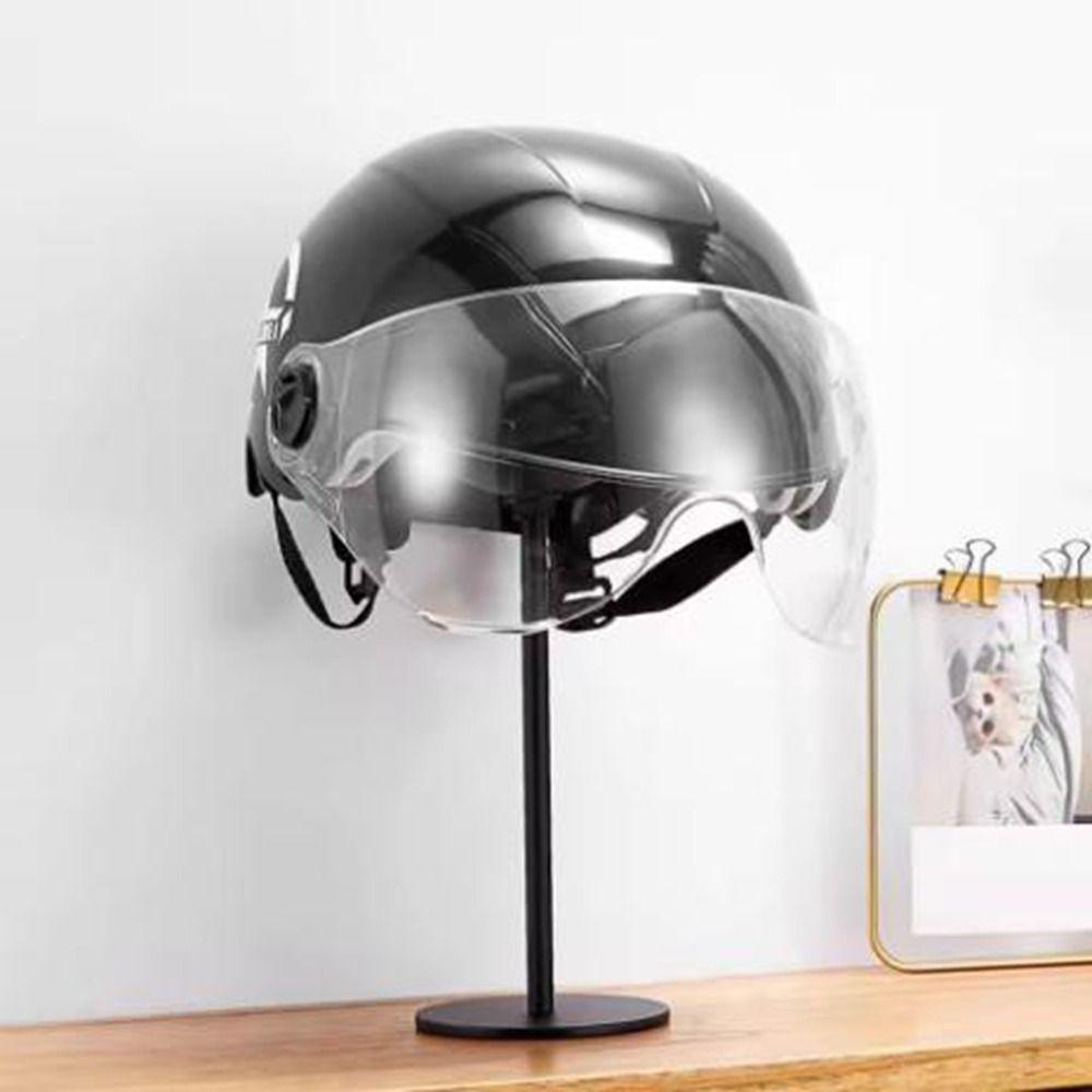 Wall Mounted Motorcycle Helmet Rack Space Aluminum Helmet Display Rack Helmet Holder  Coats