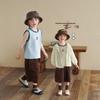 Unisex Kids' Cotton Color-Block Summer Vest