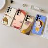 Contemporary Art Yoshitomo Nara Phone Case For Samsung S 24 Fe 25 Ultra Plus 20 Lite 21 30 22 23 24 22 Ultra 5G Fundas