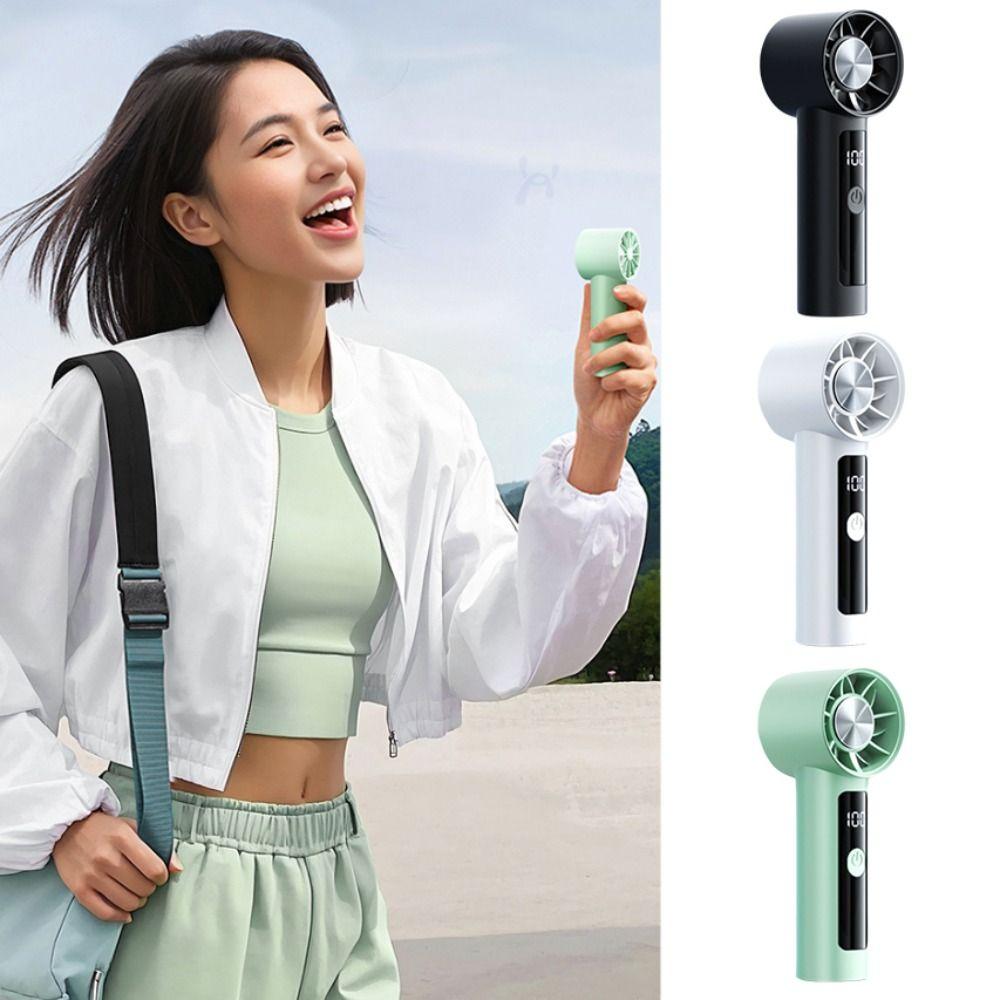 Strong Wind Mini Turbo Fan Super Strong Wind Portable Pocket Fan Turbocharged Fan  Summer
