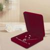 Portable Velvets Jewelry Organizer Display Case for Rings Necklaces Earrings Jewellery Holder for Travel and Home Use