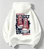 Winter and Autumn Gift Children's Warm Fur-Robed Hooded Sweatshirt - American Retro Casual Sporty Hooded Sweatshirt