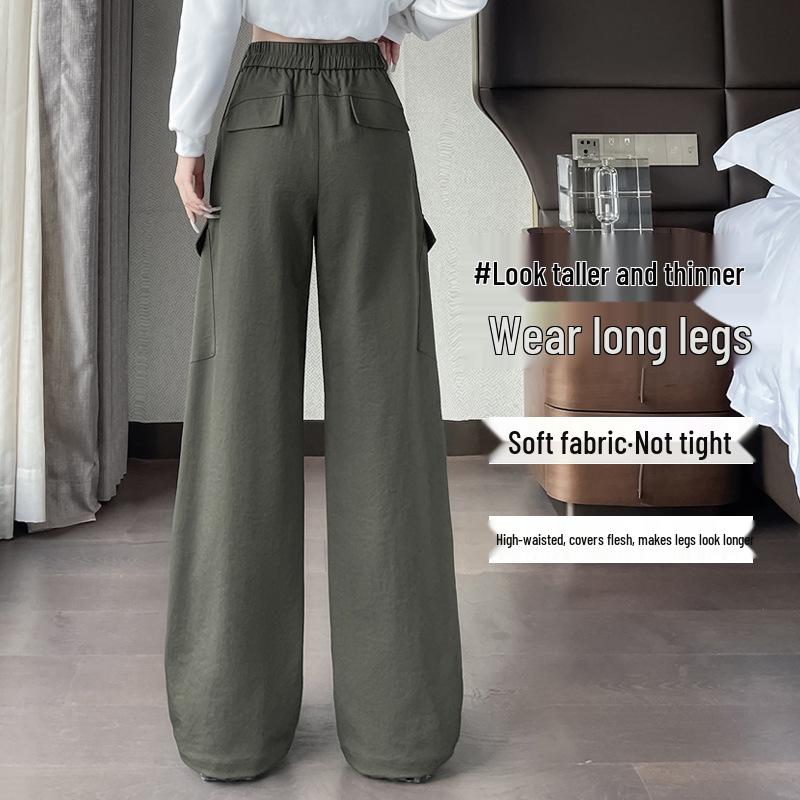 Autumn 2025 Women's American Work & Hiking Pants: Loose, Slimming, Casual Cool Style.