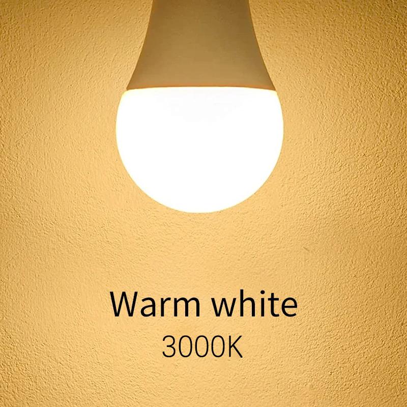 10pcs E27 E14 LED Bulb Lamps AC 220V SMD2835 3W 6W 9W 12W 15W 18W Lampada Led Light Bulbs Living Room Home Indoor LED Bombilla