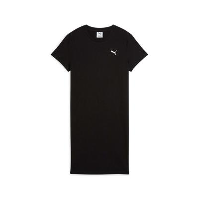Feuchtigkeitsableitendes lockeres lässiges Outdoor-Sport-Kurzarmkleid Damenkleider Schwarz 685022-01