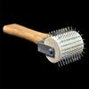 Wheel Uncapping Fork Gear Bee Honeycomb Rake Needle Roller Honey Extracting Tool Beekeeping Supplies Tools