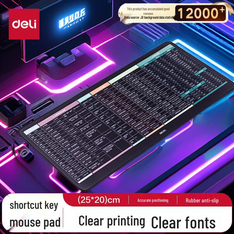 

Deli Extra-Large Mouse Pad & Desk Mat