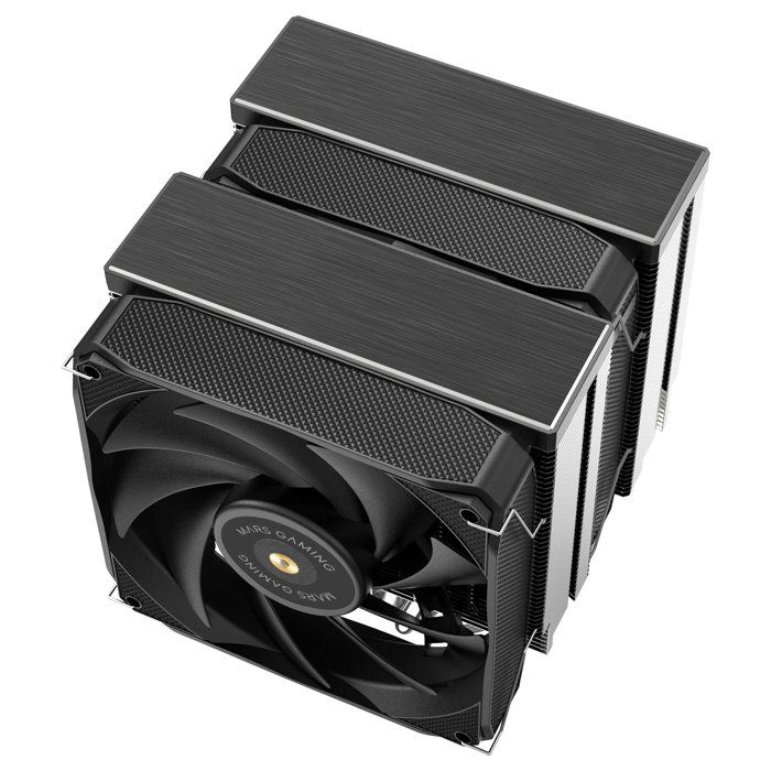 Dissipateur CPU - Mars Gaming - MCPU-XU9 - 400W TDP - 9 Heatpipes - 2 Ventilateurs FDB