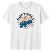 Softball Mom Unisexs TShirt Sports Mom Softball Birthday Gift For Her