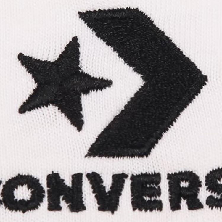 Converse T-Shirts Men's White Crew Neck Moderate