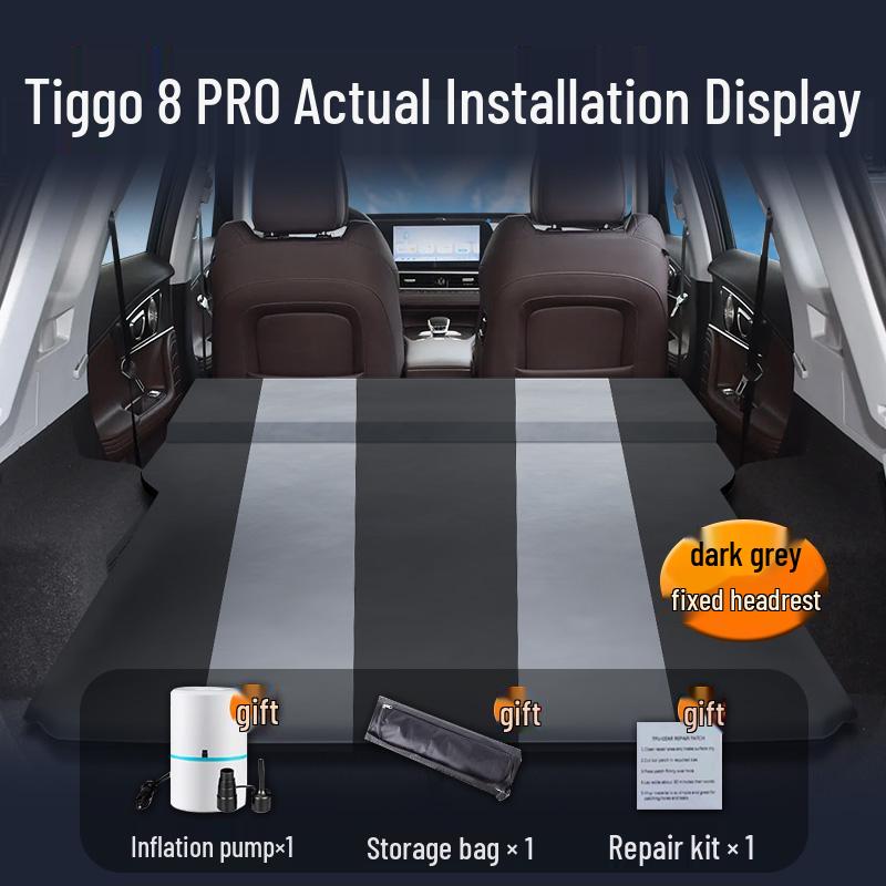 Nafukovací automatrace pro Chery Tiggo 8 Pro - Podložka na spaní na zadní sedadlo a do kufru