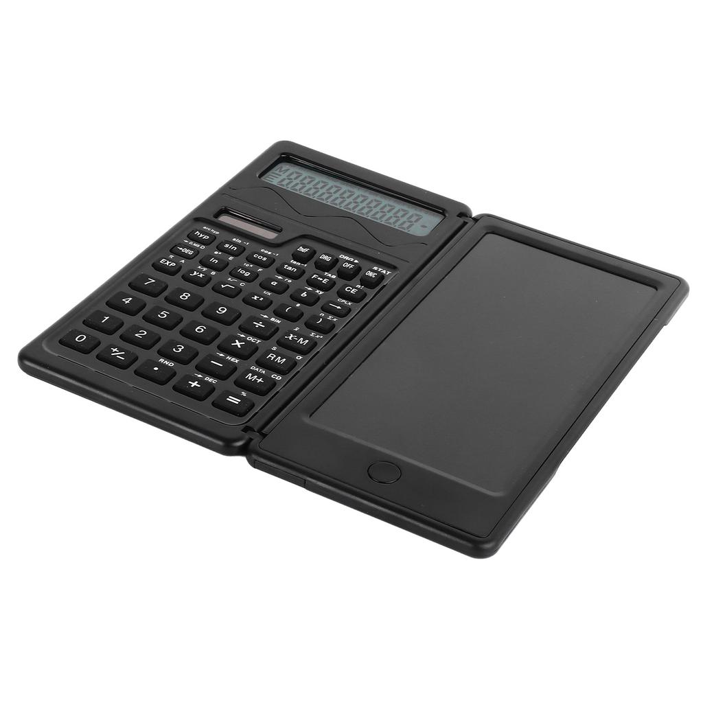 Scientific Calculator Solar Battery Powered Multi Functional Foldable Scientific Calculator with