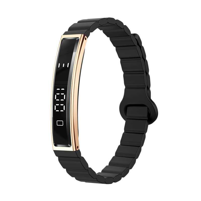B3(NxWear) Women's Waterproof Smart Bracelet: Heart Rate, Blood Oxygen, Pressure & Sleep Monitor, Pedometer, Jewelry Design, 5ATM.